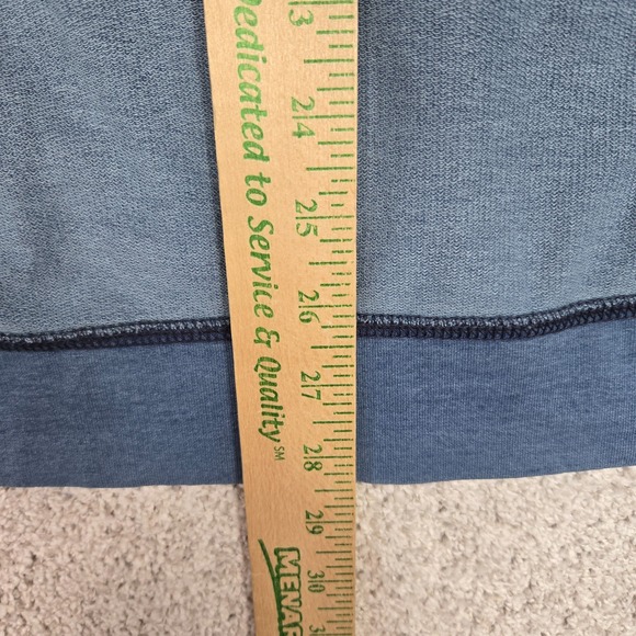 Johnnie O Hoodie Hanging Out Full Zip Mens Large Sampson Blue - Picture 8 of 9